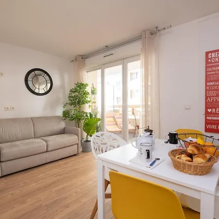 Apartment Le Shell Picasso Stylishcotedazur Parking *