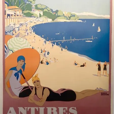 아파트 Le Shell Picasso Stylishcotedazur Parking